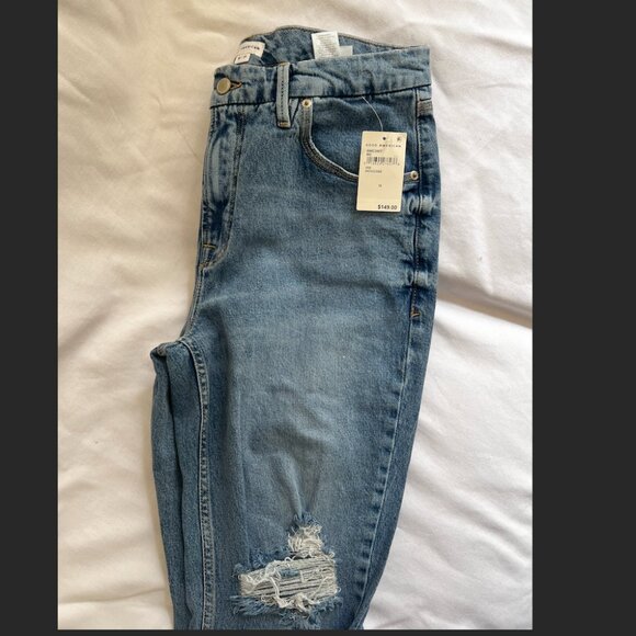 Good American Good Icon High-Rise Jeans NWOT - Picture 8 of 8